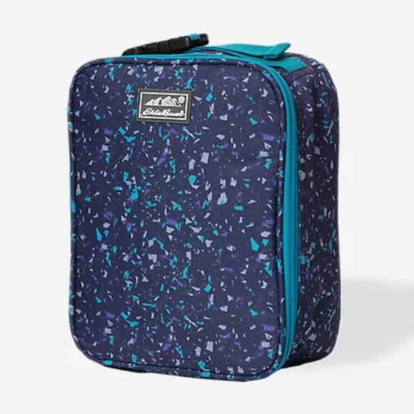 New Eddie Bauer Kids Lunch Box Cooler True Blue - Picture 1 of 4
